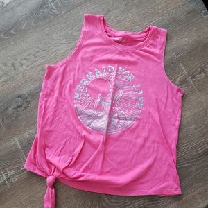 🌷Arizona Jean Co girls pink tank top size large